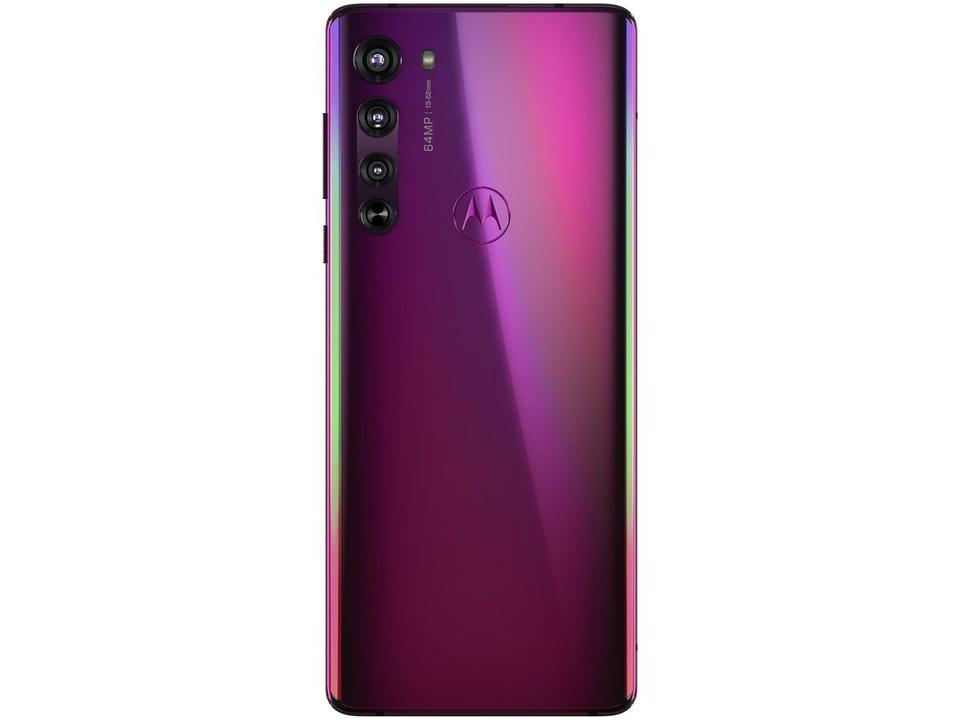 Smartphone Motorola Edge 128GB Midnight Red 5G - 6GB RAM Tela 6,7” Câm. Quádrupla + Selfie 25M - 9