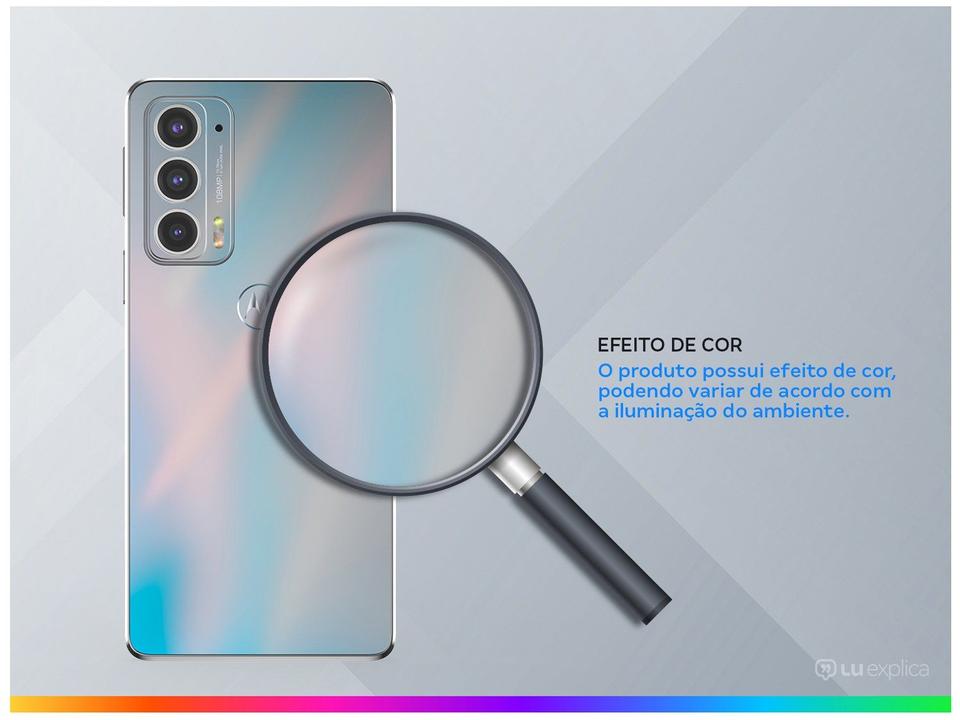 Smartphone Motorola Edge 20 128GB Branco 5G 8GB RAM Tela 6,7” Câm. Tripla + Selfie 32M - 2