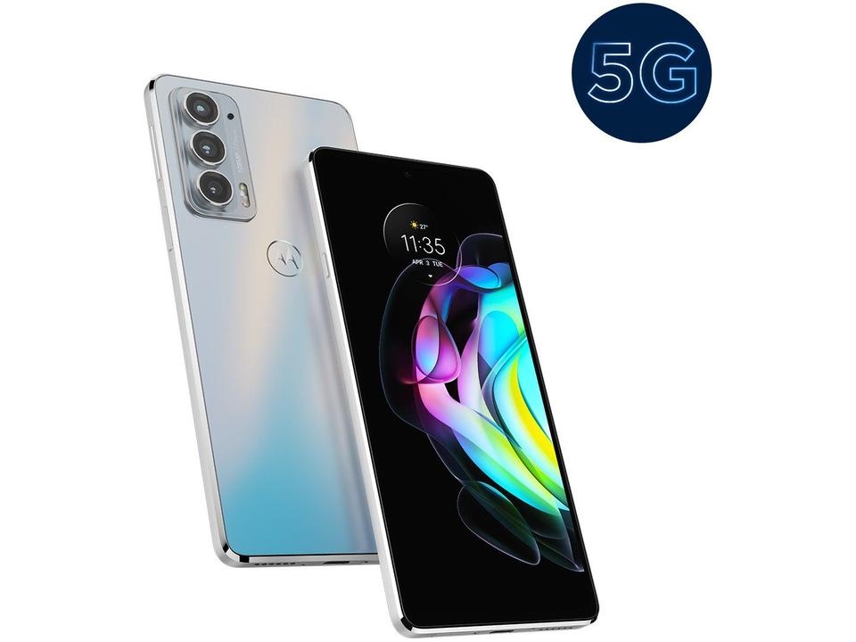 Smartphone Motorola Edge 20 128GB Branco 5G 8GB RAM Tela 6,7” Câm. Tripla + Selfie 32M - 14