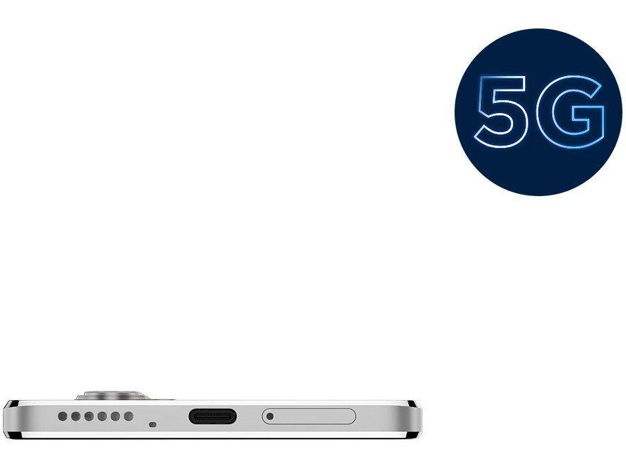 Smartphone Motorola Edge 20 128GB Branco 5G 8GB RAM Tela 6,7” Câm. Tripla + Selfie 32M - 12