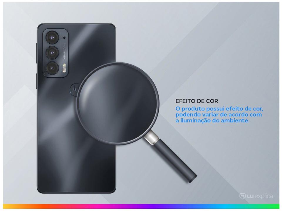 Smartphone Motorola Edge 20 128GB Preto 5G 8GB RAM Tela 6,7” Câm. Tripla + Selfie 32M - 2