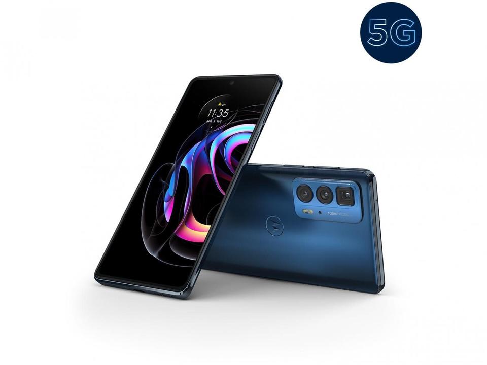 Smartphone Motorola Edge 20 Pro 256GB Azul 5G 12GB RAM Tela 6,7” Câm. Tripla + Selfie 32M - 17