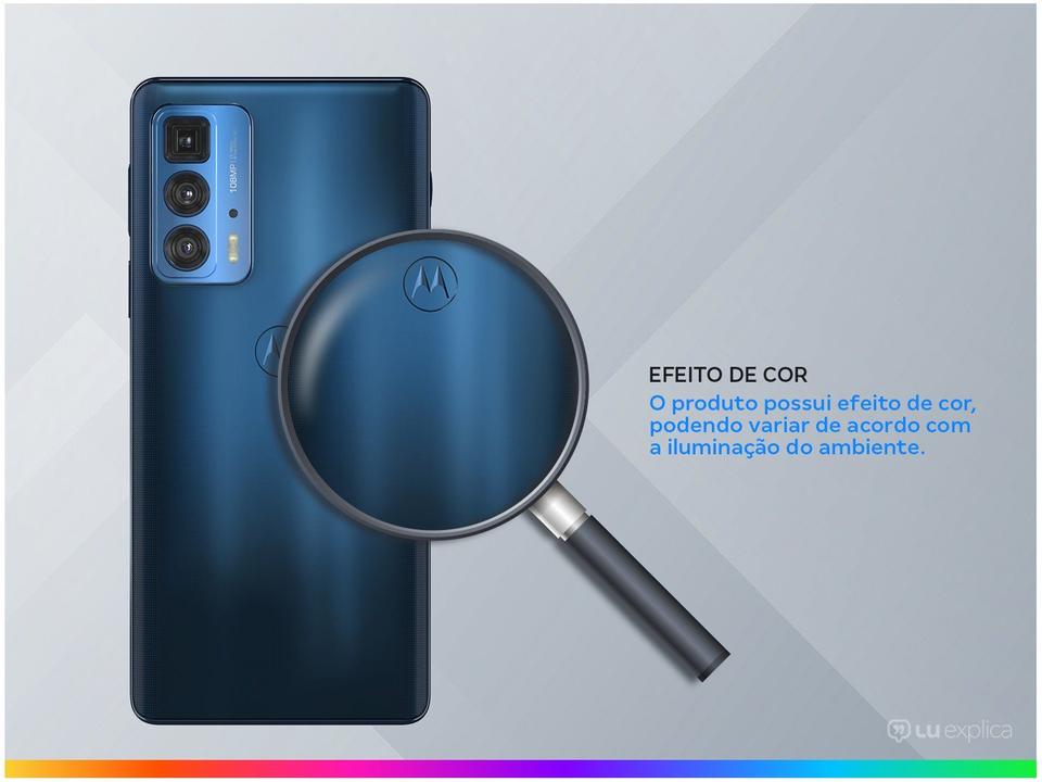 Smartphone Motorola Edge 20 Pro 256GB Azul 5G 12GB RAM Tela 6,7” Câm. Tripla + Selfie 32M - 5