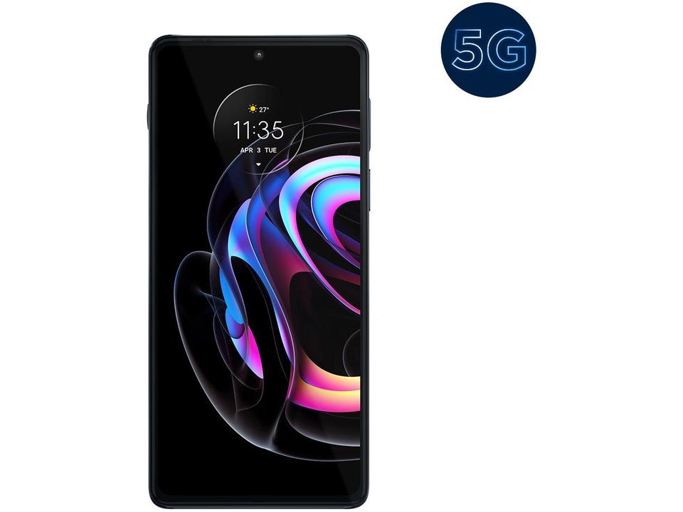 Smartphone Motorola Edge 20 Pro 256GB Azul 5G 12GB RAM Tela 6,7” Câm. Tripla + Selfie 32M - 8