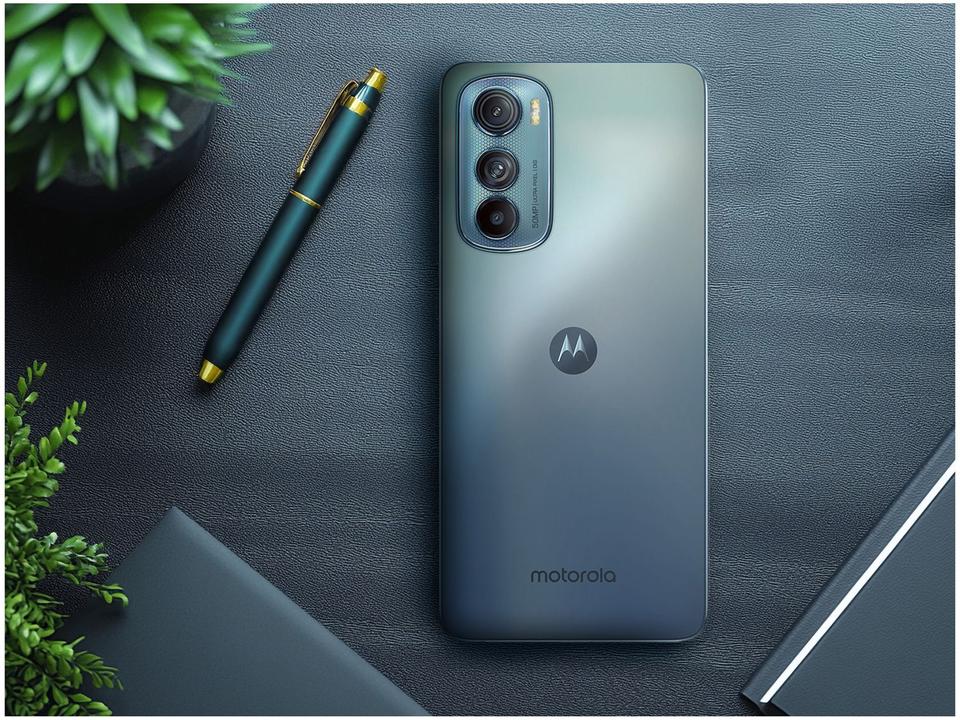 Smartphone Motorola Edge 30 256GB Azul 5G Octa-Core 8GB RAM 6,5” Câm. Tripla + Selfie 32MP - 4