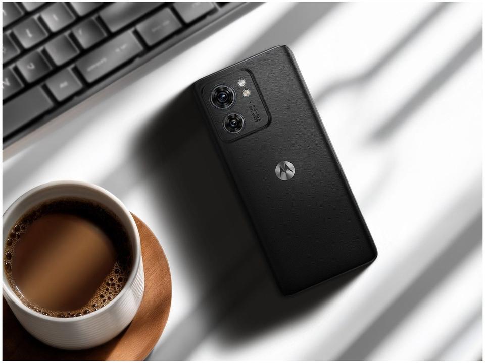 Smartphone Motorola Edge 40 256GB Preto 5G Dimensity Octa-Core 8GB RAM 6,55" Câm. Dupla + Selfie 32MP - 10