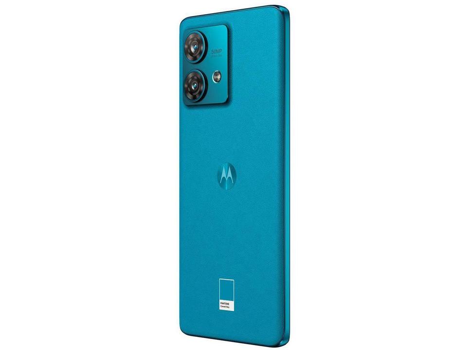 Smartphone Motorola Edge 40 Neo 256GB Caneel Bay 5G 8GB RAM 6,55" Câm. Dupla + Selfie 32MP Dual Chip - 14