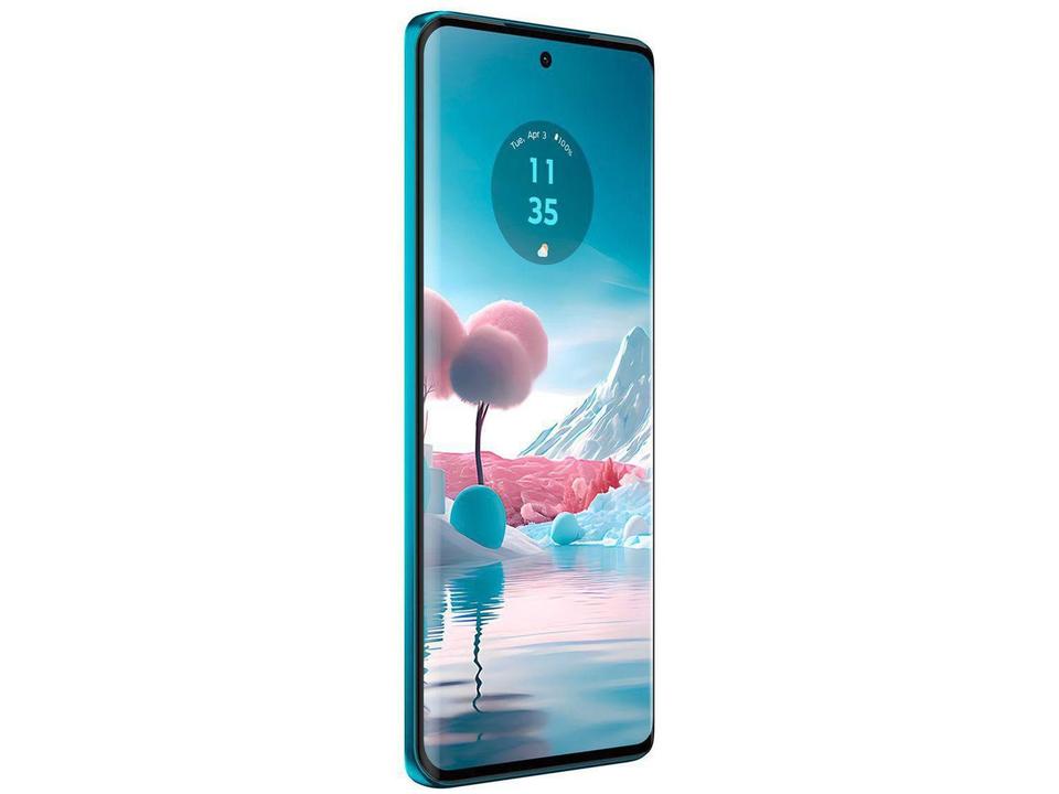 Smartphone Motorola Edge 40 Neo 256GB Caneel Bay 5G 8GB RAM 6,55" Câm. Dupla + Selfie 32MP Dual Chip - 11