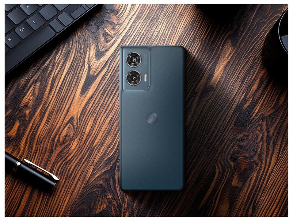 Smartphone Motorola Edge 50 Fusion 256GB Blue Teal 5G 8GB RAM 6,7" Câmera Sony Dupla Selfie 32MP Dual Chip - 2