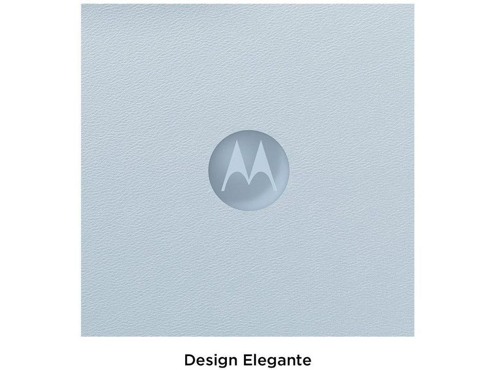 Smartphone Motorola Edge 50 Fusion 256GB Light Blue Vegan Leather 5G 8GB RAM 6,7" Câmera Sony Dupla Selfie 32MP Dual Chip - 13