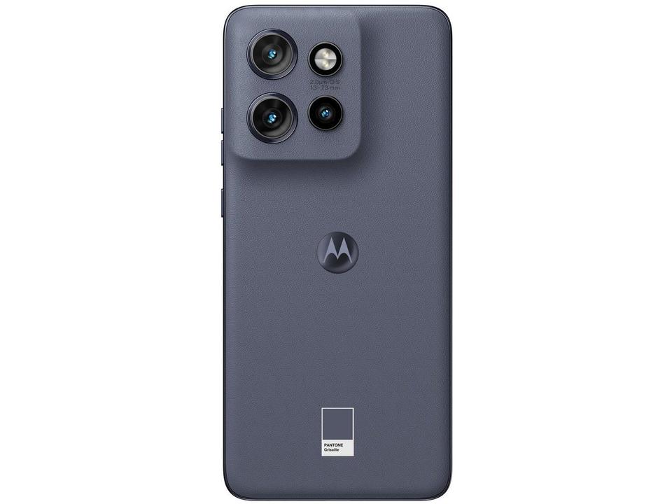 Smartphone Motorola Edge 50 Neo 256GB Grisaille (Cinza) 5G 16GB RAM 6,4" Câm. Tripla + Selfie 32MP - 10