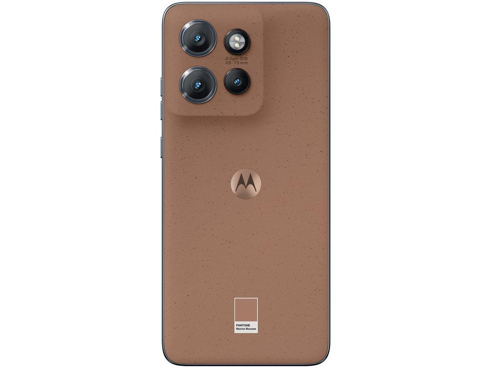 Smartphone Motorola Edge 50 Neo 256GB Mocha Mousse 5G 8GB RAM 6,4" Câm. Tripla + Selfie 32MP - 5