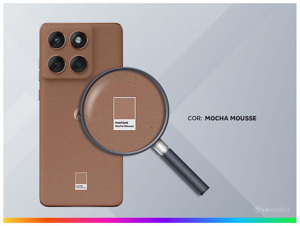 Smartphone Motorola Edge 60 Fusion 256GB 5G 24GB RAM Mocha Mousse 6,7" Câm. Dupla + Selfie 32MP - 2