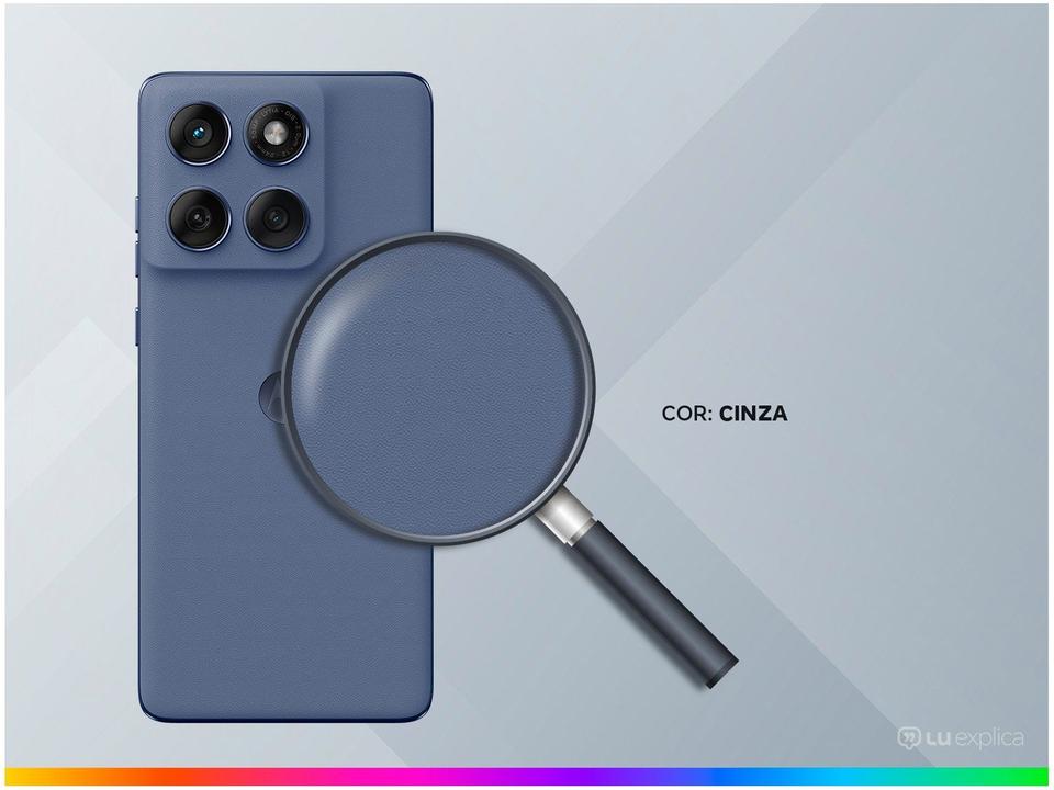 Smartphone Motorola Edge 60 Fusion 256GB Cinza 5G 8GB RAM 6,7" Câm. Dupla + Selfie 32MP - 2