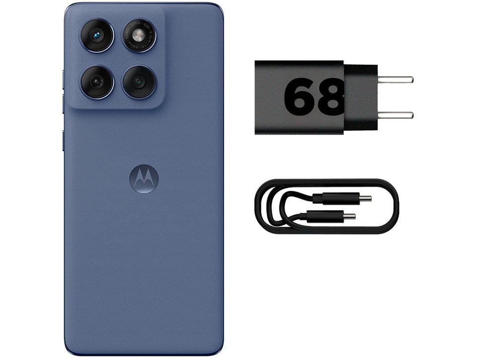 Smartphone Motorola Edge 60 Fusion 256GB Cinza 5G 8GB RAM 6,7" Câm. Dupla + Selfie 32MP - 7