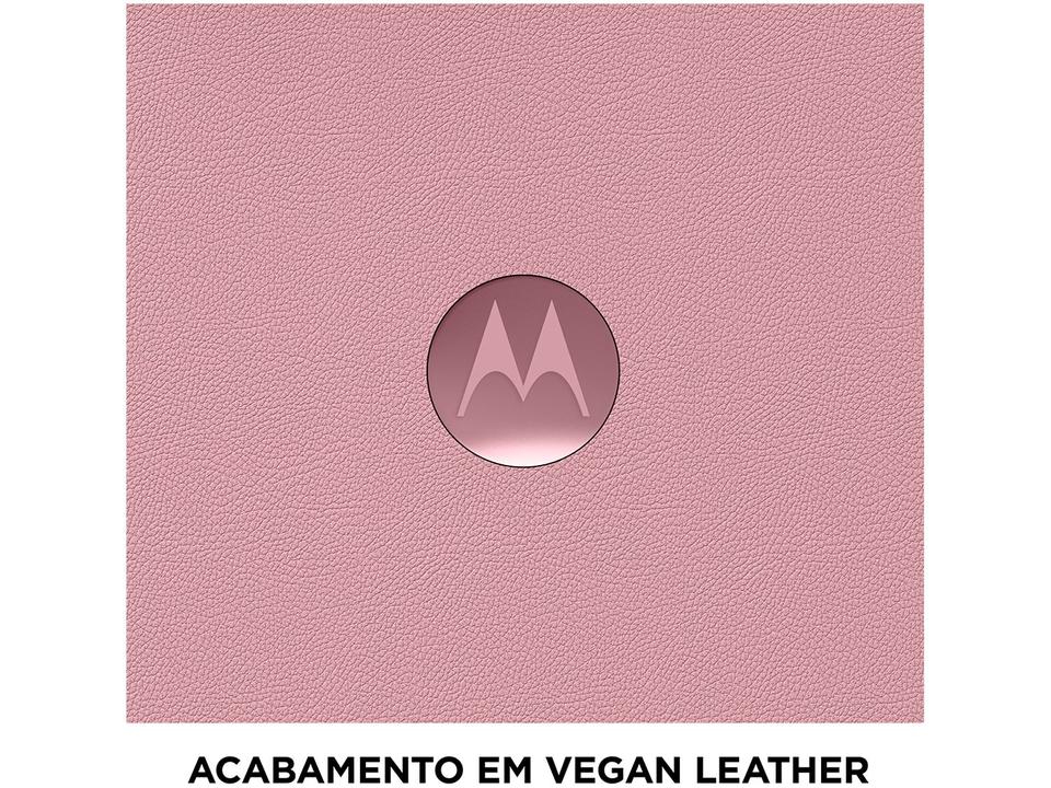 Smartphone Motorola Edge 60 Fusion 256GB Rosa 5G 8GB RAM 6,7" Câm. Dupla + Selfie 32MP - 10