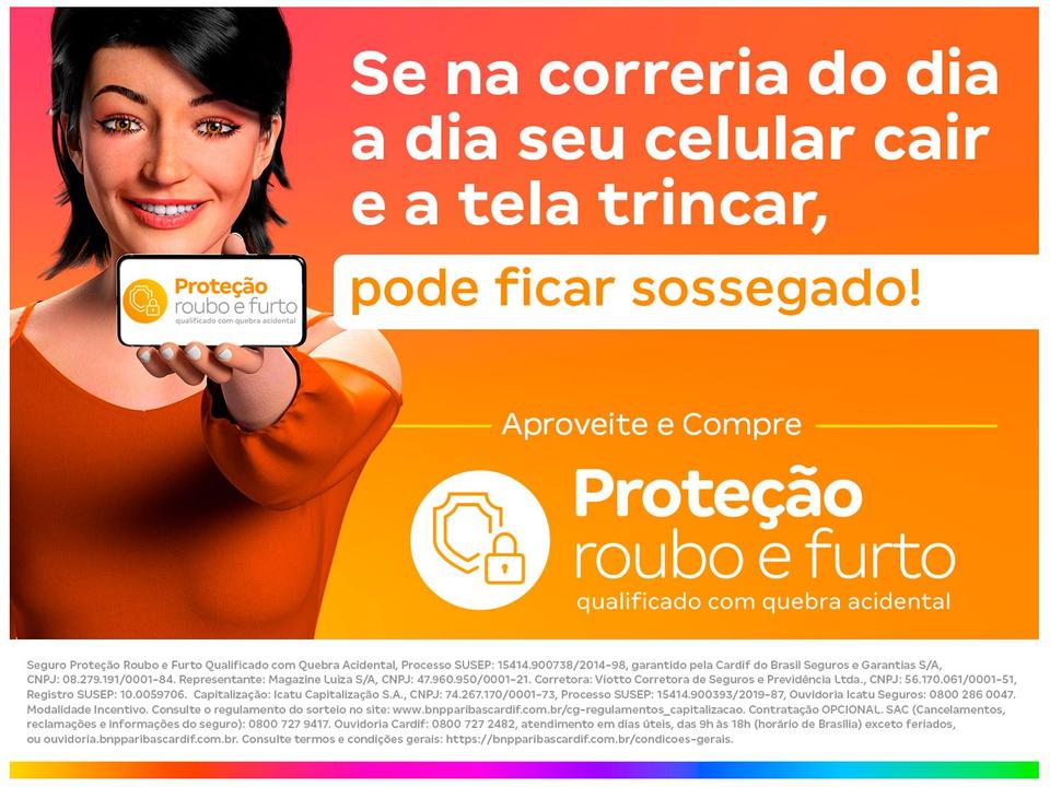 Smartphone Motorola Edge 60 Pro 256GB Azul 5G 24GB RAM 6,7" Câm. Tripla + Selfie 50MP - 13