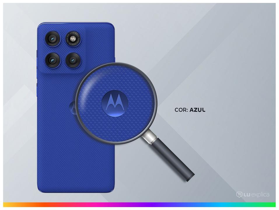 Smartphone Motorola Edge 60 Pro 256GB Azul 5G 24GB RAM 6,7" Câm. Tripla + Selfie 50MP - 2