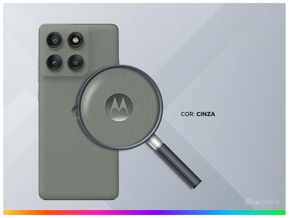 Smartphone Motorola Edge 60 Pro 512GB Cinza 5G 24GB RAM 6,7" Câm. Tripla + Selfie 50MP - 2