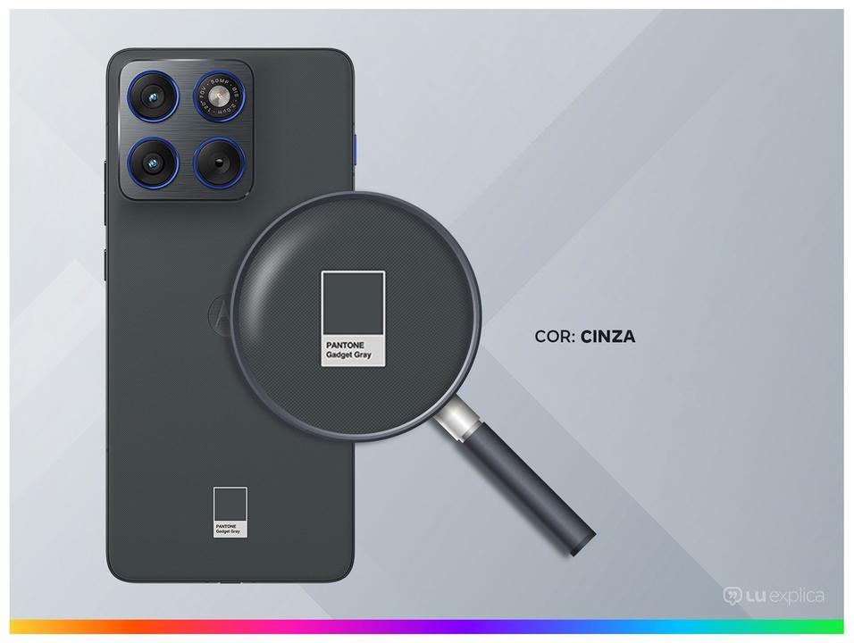 Smartphone Motorola Edge 70 256GB 5G 16GB RAM Cinza 6,7" Câm. Tripla + Selfie 50MP - 2