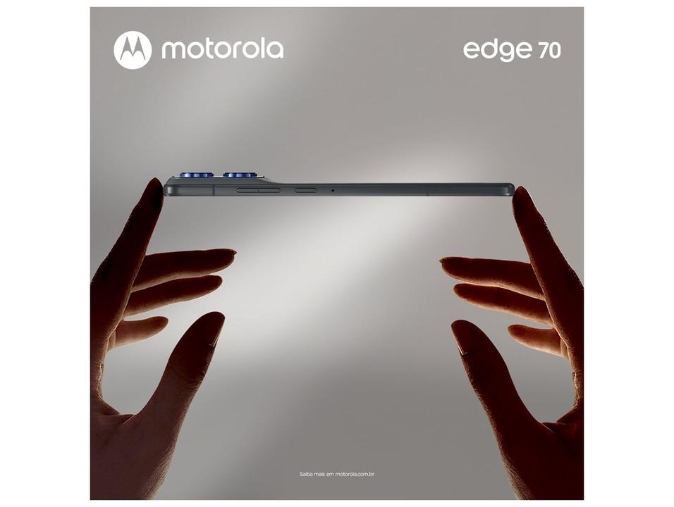 Smartphone Motorola Edge 70 5G 256GB 24GB (8GB RAM + 16GB RAM Boost) Ultrafino 3 Câmeras 50MP Tela 1.5K Extreme Amoled 120Hz - 4