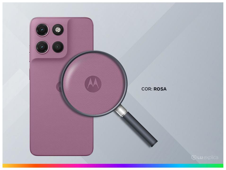Smartphone Motorola G17 256GBGB 12GB RAM Rosa 6,7" Câm. Tripla + Selfie 32MP - 2