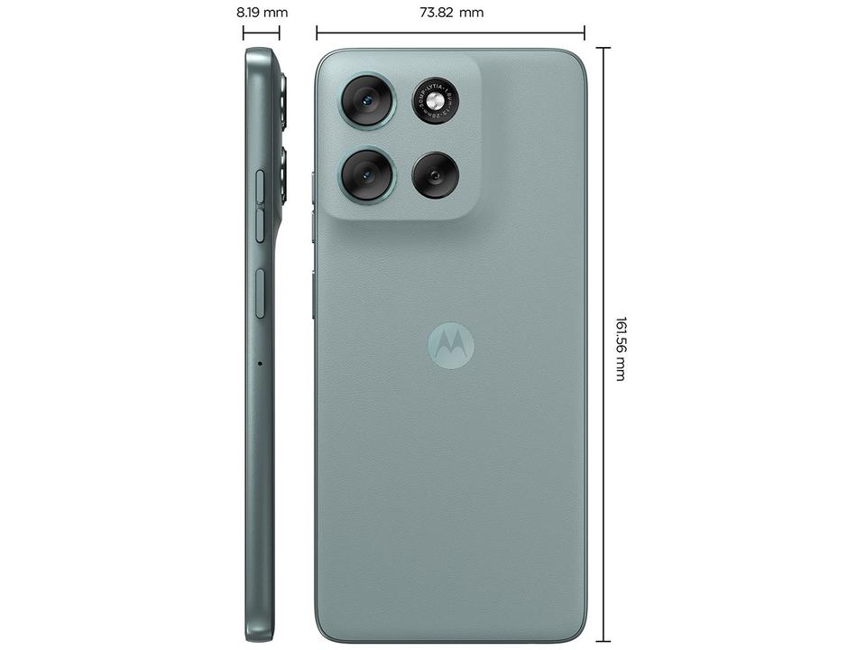 Smartphone Motorola G56 256GB Cinza 5G 8GB de RAM 6,7" Full HD+ Câm. Dupla + Selfie 32MP - 10