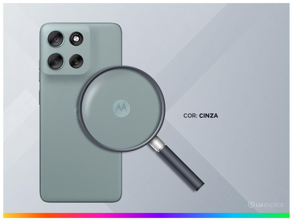 Smartphone Motorola G56 256GB Cinza 5G 8GB de RAM 6,7" Full HD+ Câm. Dupla + Selfie 32MP - 2