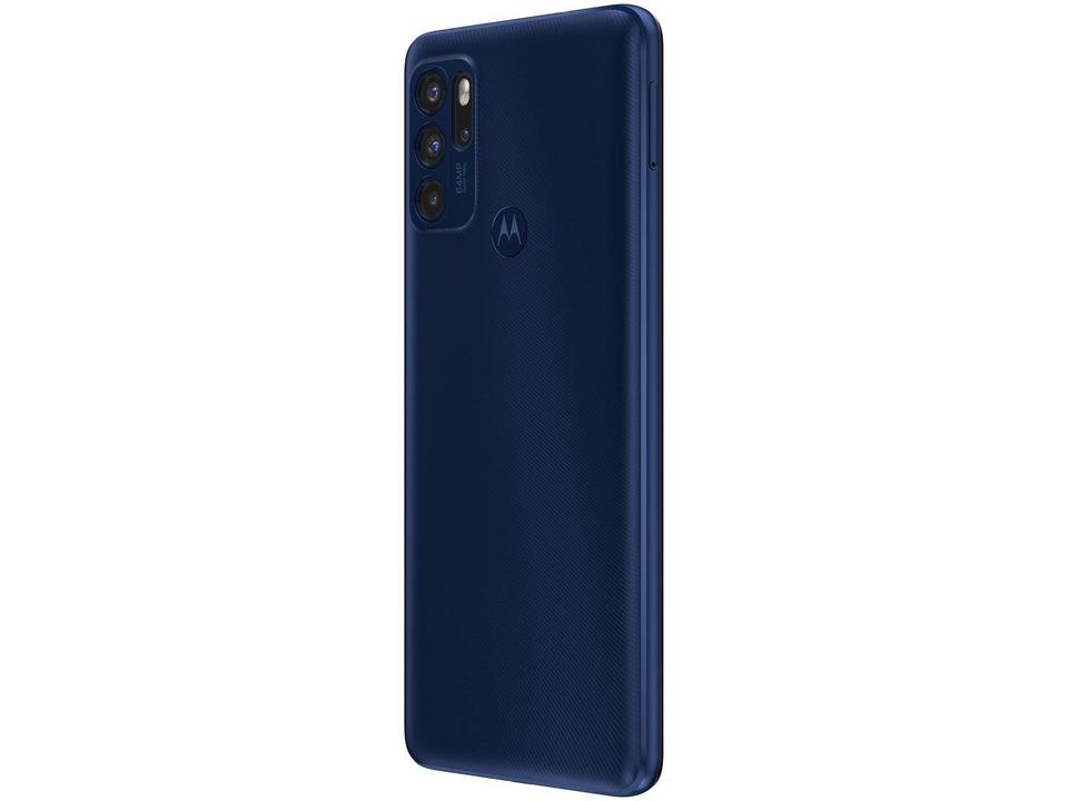 Smartphone Motorola G60s 128GB Azul 4G - 6GB RAM Tela 6,8” Câm. Quádrupla + Selfie 16MP - 8