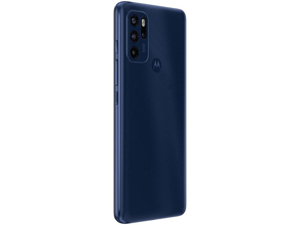 Smartphone Motorola G60s 128GB Azul 4G - 6GB RAM Tela 6,8” Câm. Quádrupla + Selfie 16MP - 10