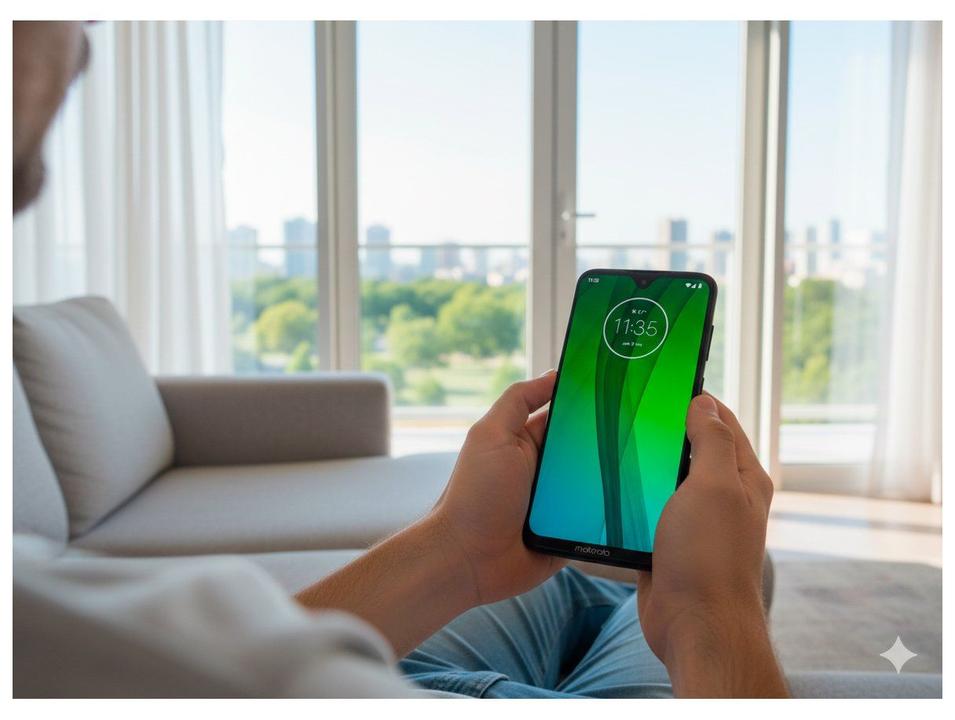 Smartphone Motorola G7 64GB Ônix 4G - 1