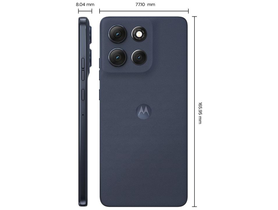 Smartphone Motorola G86 256GB Grafite 5G 16GB de RAM 6,7" Câm. Dupla + Selfie 32MP - 8