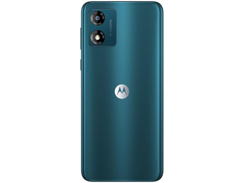 Smartphone Motorola Moto E13 32GB Verde 4G Octa-Core 2GB RAM 6,5" Câm. 13MP + Selfie 5MP Dual Chip - 9