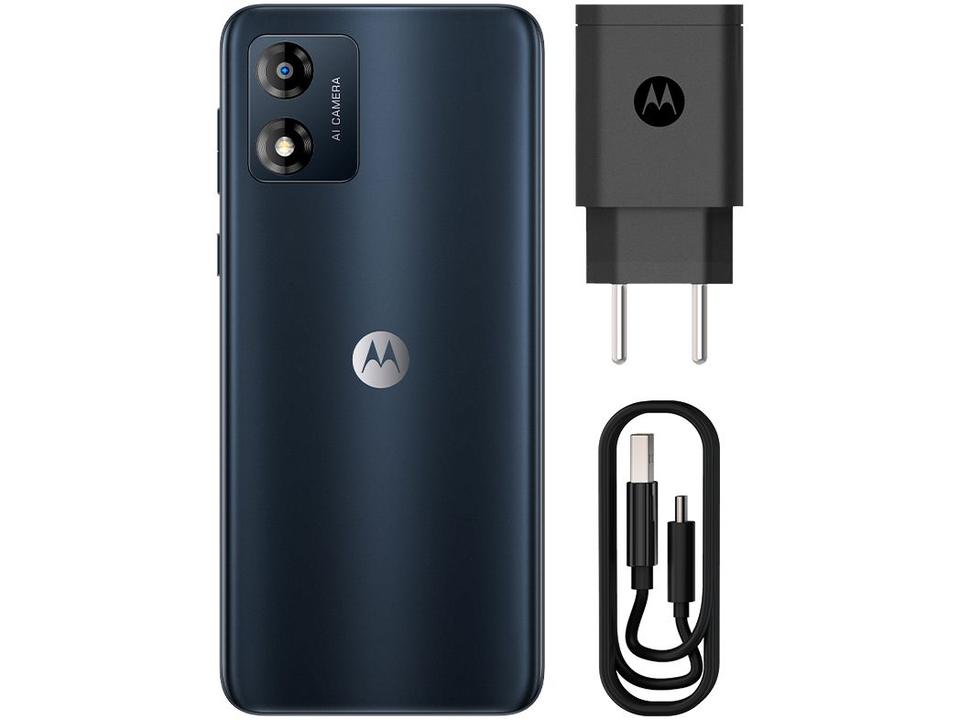 Smartphone Motorola Moto E13 64GB Verde 4G Octa-Core 4GB RAM 6,5" Câm. 13MP + Selfie 5MP Dual Chip - 7