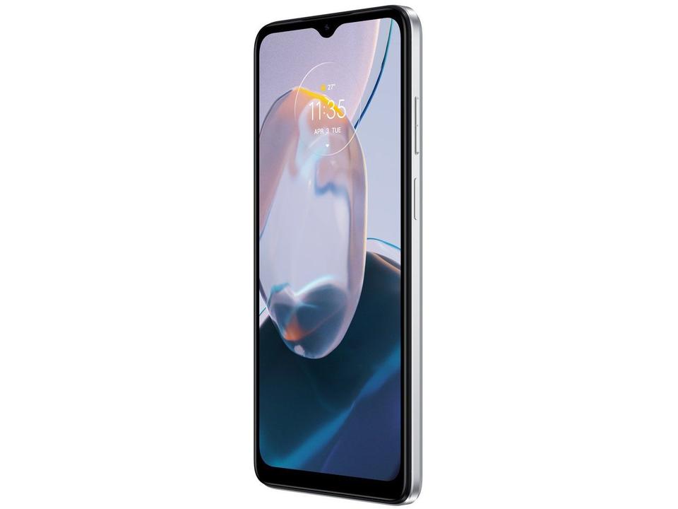 Smartphone Motorola Moto E22 32GB Branco 4G 2GB RAM 6,5” Câm. Dupla + Selfie 5MP Dual Chi - 5