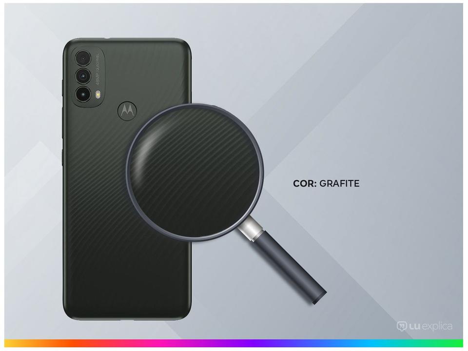 Smartphone Motorola Moto E40 64GB Grafite 4GB RAM Tela 6,5” Câm. Tripla + Selfie 8MP - 2
