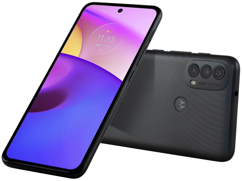 Smartphone Motorola Moto E40 64GB Grafite 4GB RAM Tela 6,5” Câm. Tripla + Selfie 8MP - 13