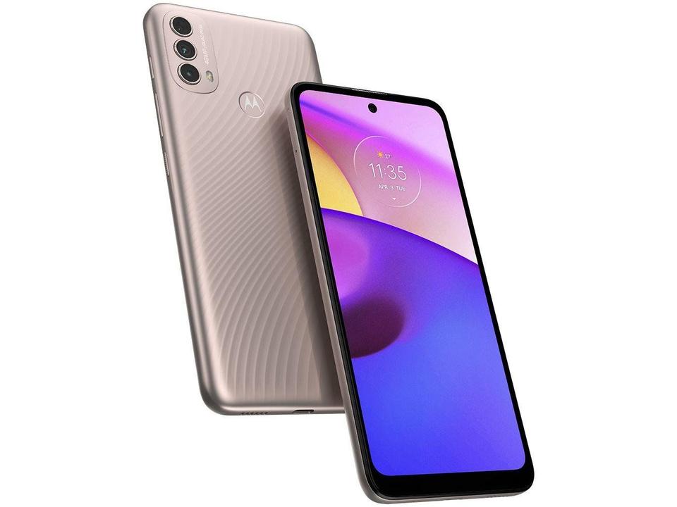 Smartphone Motorola Moto E40 64GB Rosê 4GB RAM Tela 6,5” Câm. Tripla + Selfie 8M - 14