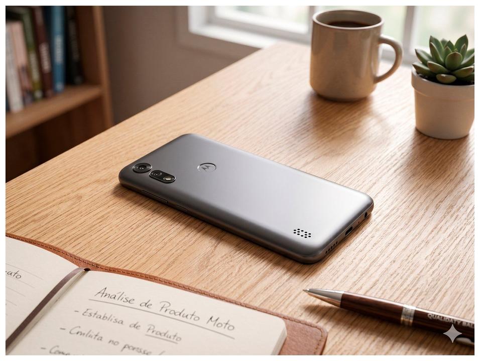 Smartphone Motorola Moto E6i 32GB Cinza Titanium 4G 2GB RAM Tela 6,1” Câm. Dupla + Selfie 5M - 2