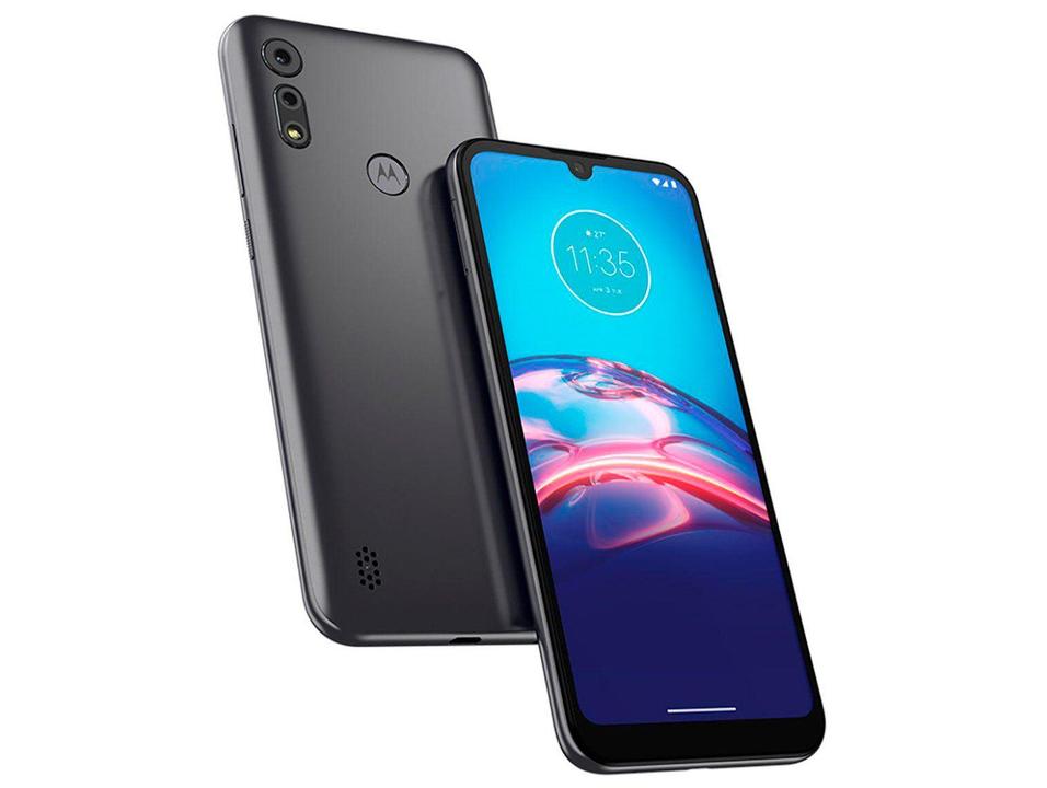 Smartphone Motorola Moto E6i 32GB Cinza Titanium 4G 2GB RAM Tela 6,1” Câm. Dupla + Selfie 5M - 9