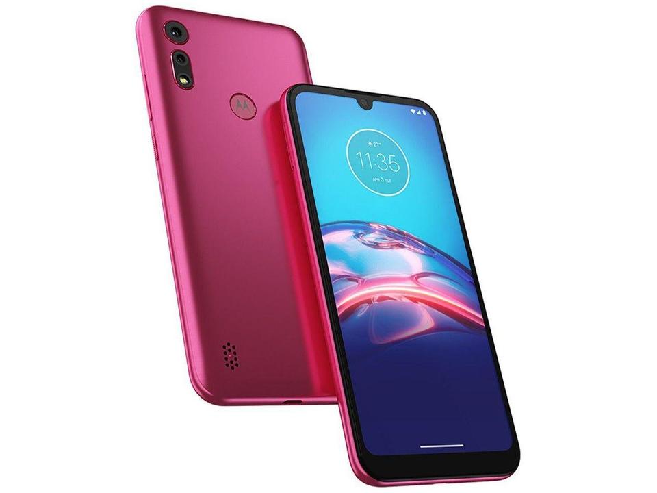 Smartphone Motorola Moto E6i 32GB Pink 4G 2GB RAM Tela 6,1” Câm. Dupla + Selfie 5MP - 9
