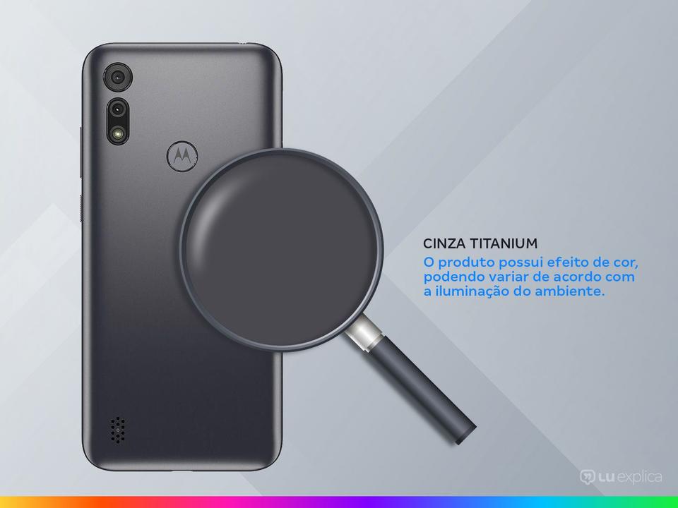 Smartphone Motorola Moto E6S 32GB Cinza Titanium 4G Octa-Core 2GB RAM 6,1” Câm. Dupla + Selfie 5MP - 2