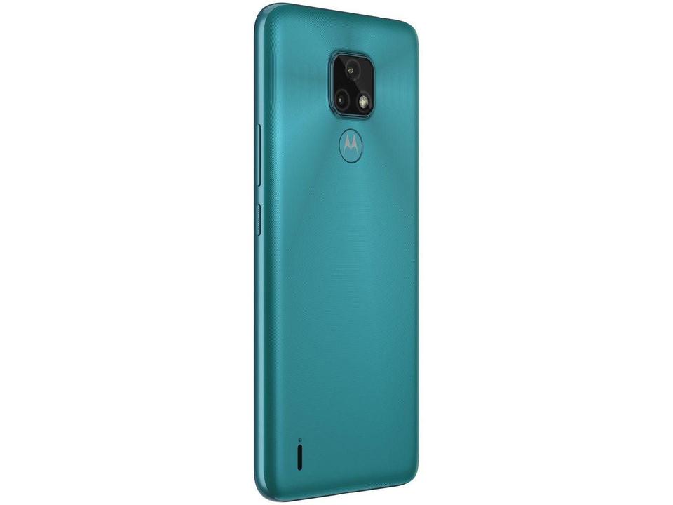 Smartphone Motorola Moto E7 32GB Aquamarine - 4G Octa-Core 2GB RAM 6,5” Câm. Dupla + Selfie 5M - 10