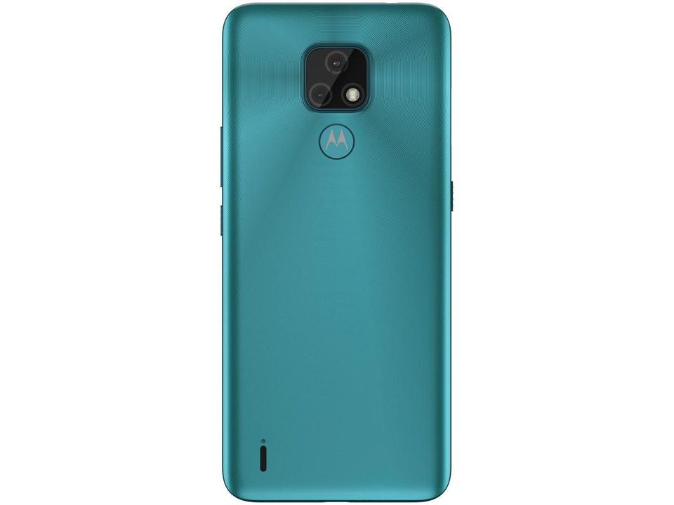 Smartphone Motorola Moto E7 32GB Aquamarine - 4G Octa-Core 2GB RAM 6,5” Câm. Dupla + Selfie 5MP - 9