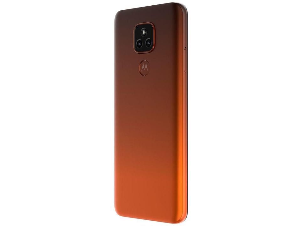 Smartphone Motorola Moto E7 Plus 64GB Bronze Âmbar - 4G Octa-Core 4GB RAM 6,5” Câm. Dupla + Selfie 8M - 7
