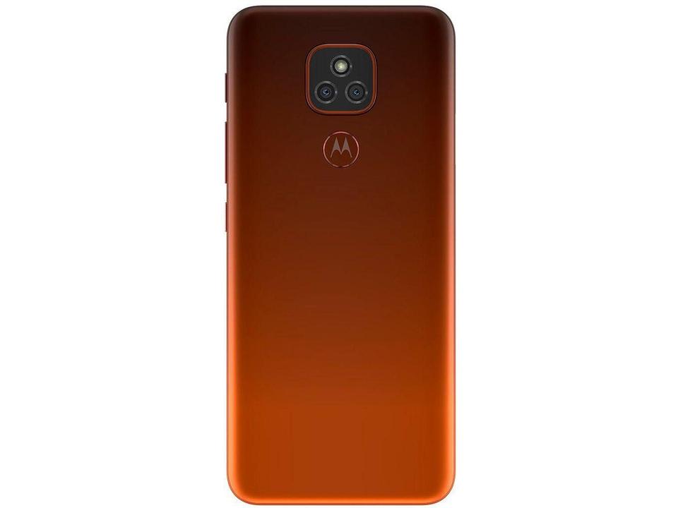 Smartphone Motorola Moto E7 Plus 64GB Bronze Âmbar - 4G Octa-Core 4GB RAM 6,5” Câm. Dupla + Selfie 8M - 8