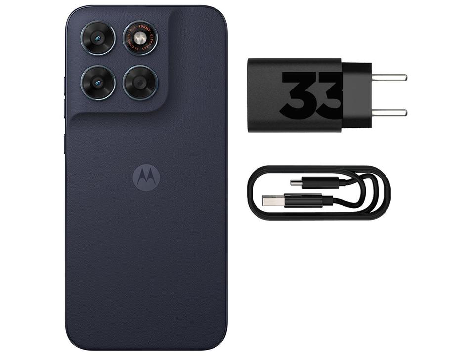 Smartphone Motorola Moto G Max 256GB 5G 8GB RAM 16GB RAM Boost Inteligente Grafite 6,8" Câm. Dupla 200MP+8MP Selfie 32MP - 6