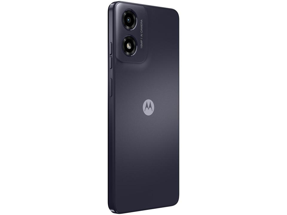 Smartphone Motorola Moto G04 128GB Grafite 4GB + 4GB RAM Boost 6,6" Câm. 16MP + Selfie 5MP Dual Chip - 6