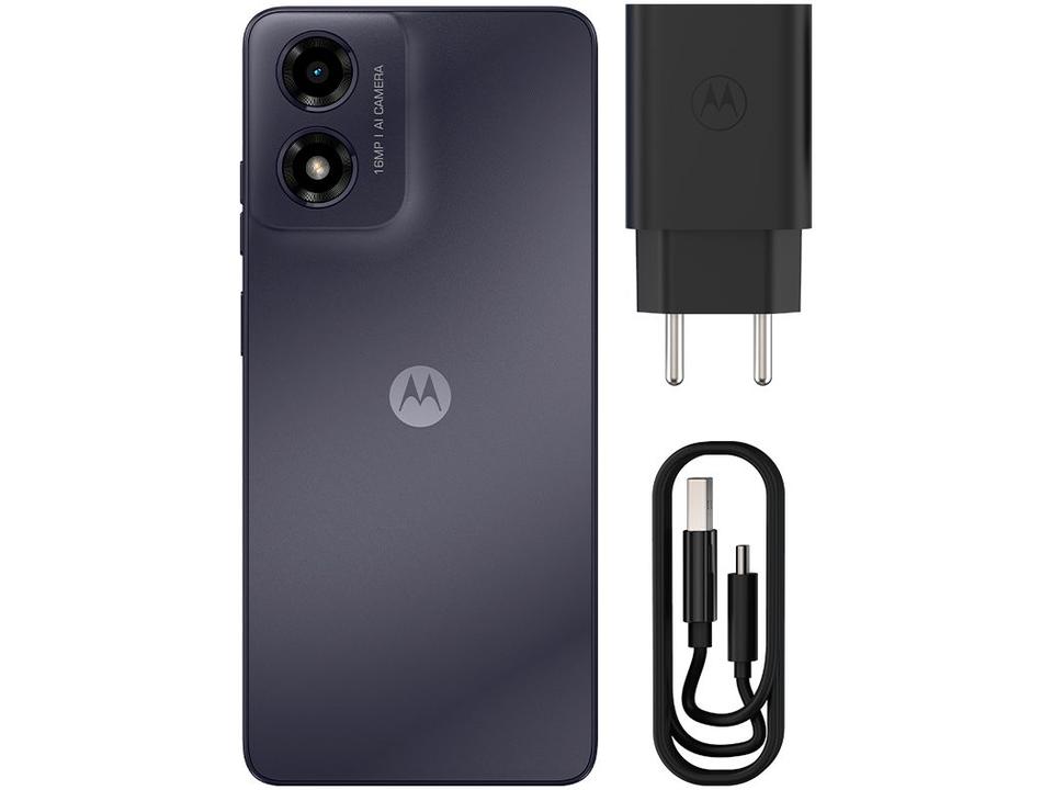 Smartphone Motorola Moto G04 128GB Grafite 4GB + 4GB RAM Boost 6,6" Câm. 16MP + Selfie 5MP Dual Chip - 14