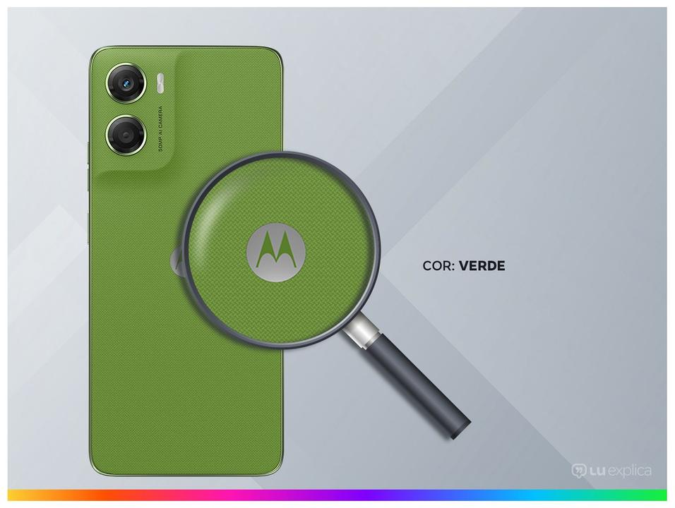 Smartphone Motorola Moto g06 256GB 4GB Ram Verde 6,9" Câm. 50MP + Selfie 8MP - 2